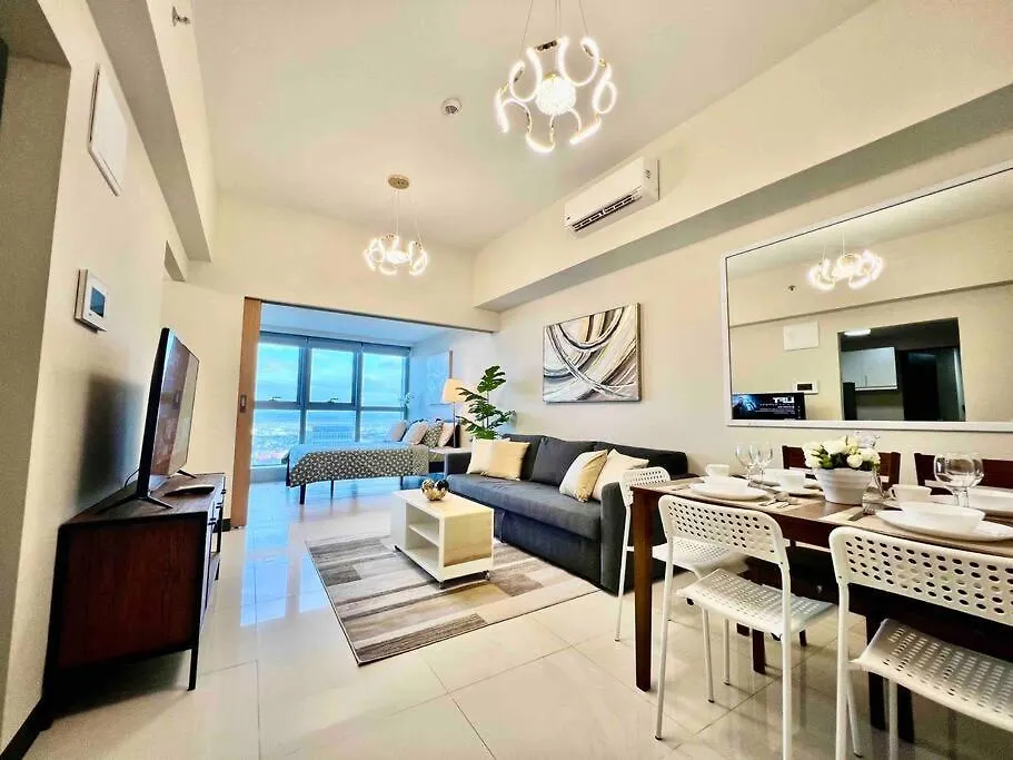 Modern 2Br In Uptown Parksuites W/ Free Parking Manila 0*,  Filipíny