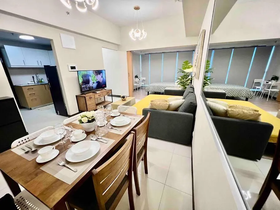 Apartment Modern 2Br In Uptown Parksuites W/ Free Parking Manila Philippines